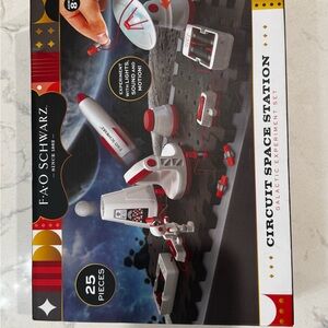 FAO Schwarz Circuit Space Station Set - Red and White